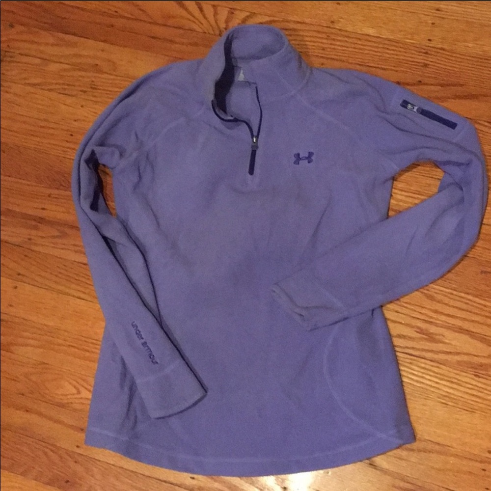 Purple Under Armour Quarter Zip